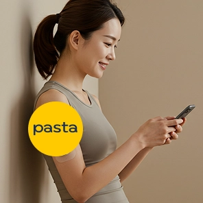 食後血糖値を測定・記録